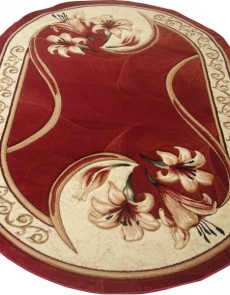 Синтетичний килим Hand Carving 613 bordeaux-cream - высокое качество по лучшей цене в Украине.